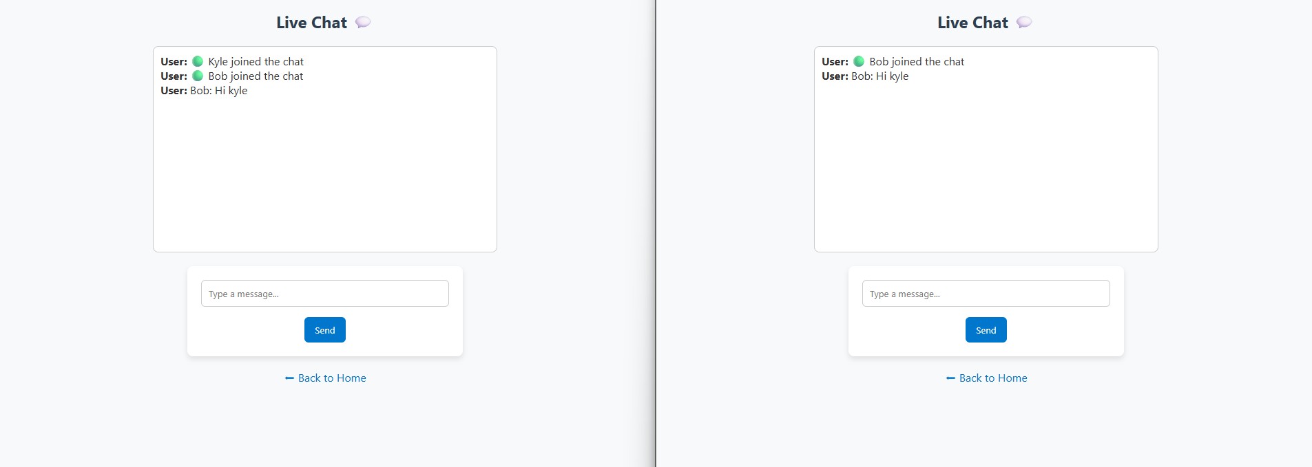 Conversations Interface